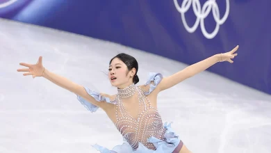 Lee Hae-in in 9th place after short program in women's singles