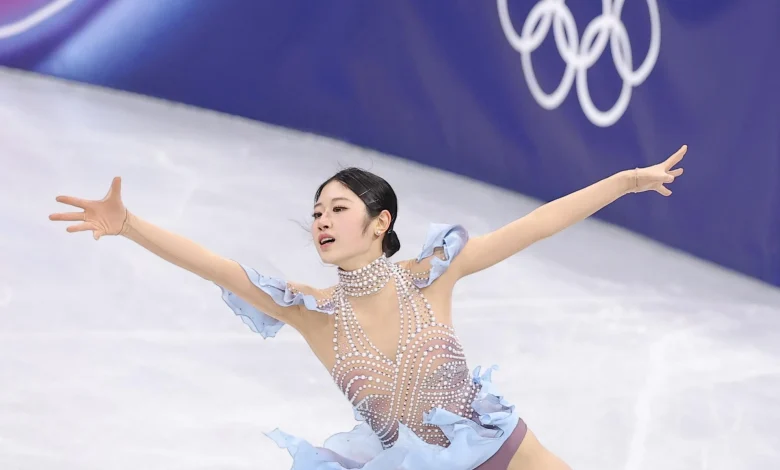Lee Hae-in in 9th place after short program in women's singles