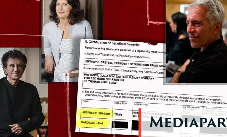 Les intenses liens financiers de Jeffrey Epstein avec la famille Lang