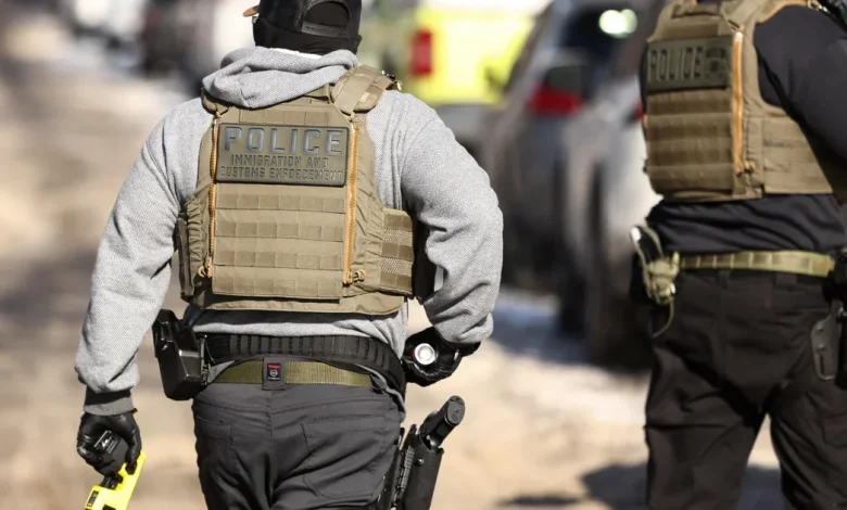 Less than 14% of those arrested by ICE in Trump's 1st year back in office had violent criminal records, document shows
