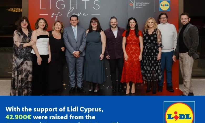 Lidl Cyprus support sees Anti-Cancer Society’s ‘Love Dinner’ raise €42,900