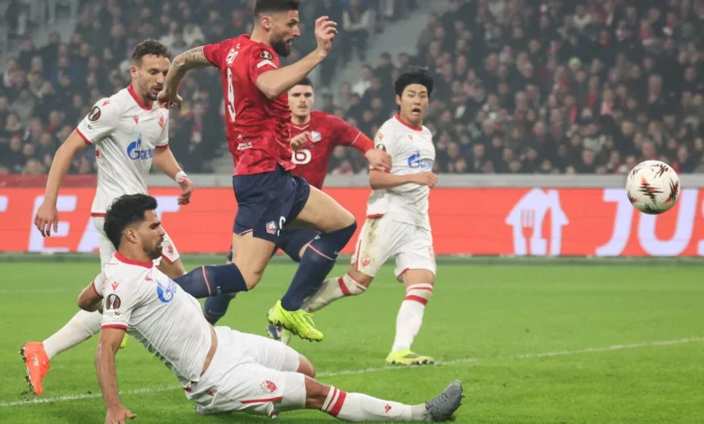 Ligue Europa: proche de la sortie, Lille au défi de l'Étoile rouge