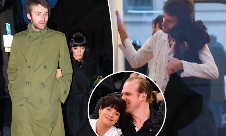Lily Allen spotted in Paris with new boyfriend after David Harbour split