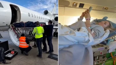 Lindsey Vonn Says Her Injury Was 'Way More Than a Broken Leg' as She Documents Her Private Flight Home in a Hospital Bed
