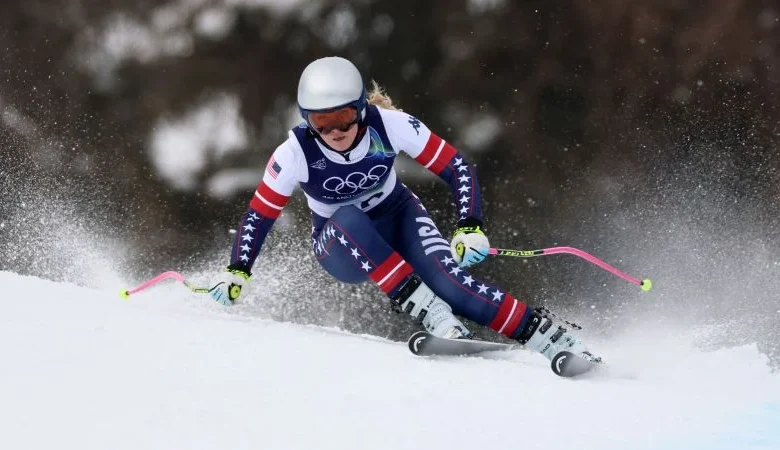 Lindsey Vonn completes downhill training without issue ahead of Sunday’s medal event