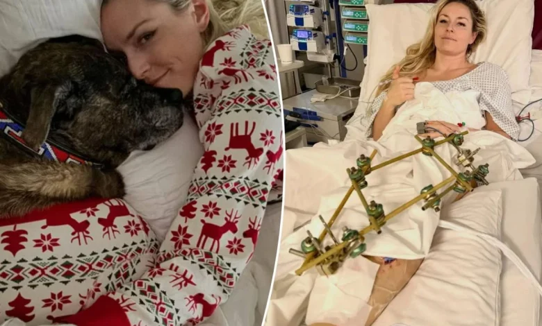 Lindsey Vonn crushed after dog died a day after her Olympics crash