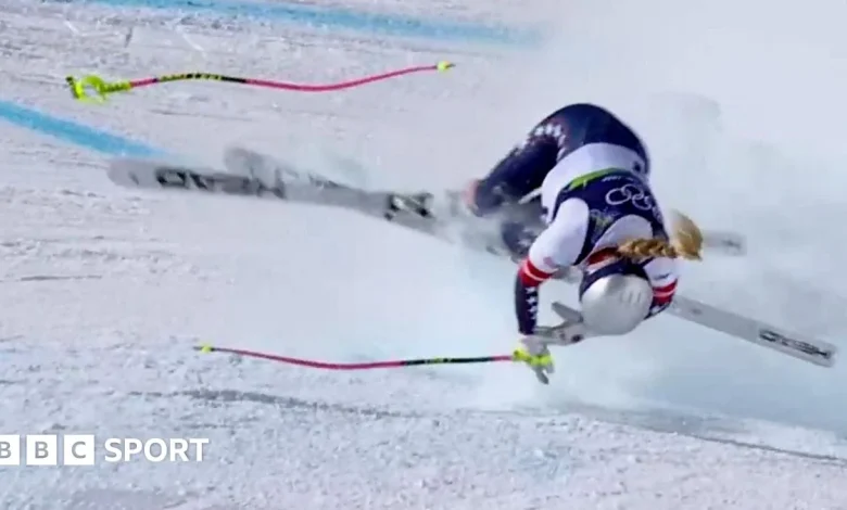 Lindsey Vonn returns to US after Winter Olympics crash