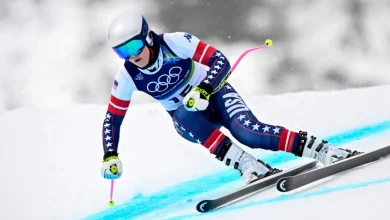 Lindsey Vonn's Olympic medal hopes dashed after just 13 seconds