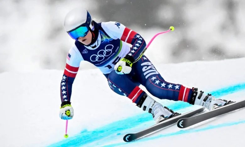 Lindsey Vonn's Olympic medal hopes dashed after just 13 seconds