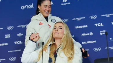 Lindsey Vonn's teammates confident she can compete at Olympics after ACL tear: "Definitely one of the toughest"