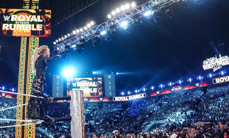 Liv Morgan on forgetting to point at WWE WrestleMania sign