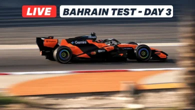 Live F1 Bahrain Test: Ferrari on top as drama strikes for Aston Martin
