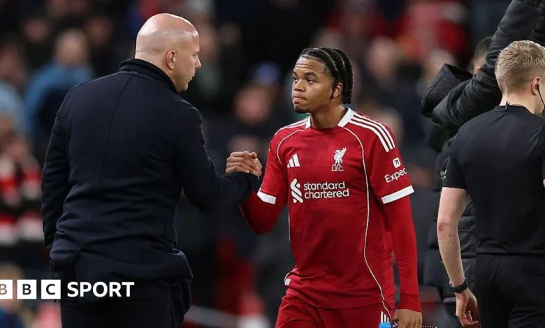 Liverpool news: Rio Ngumoha on Arne Slot's guidance