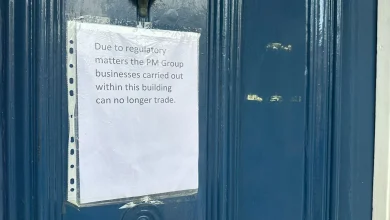 Locked door at Carlisle law firm leaves customers confused | ITV News