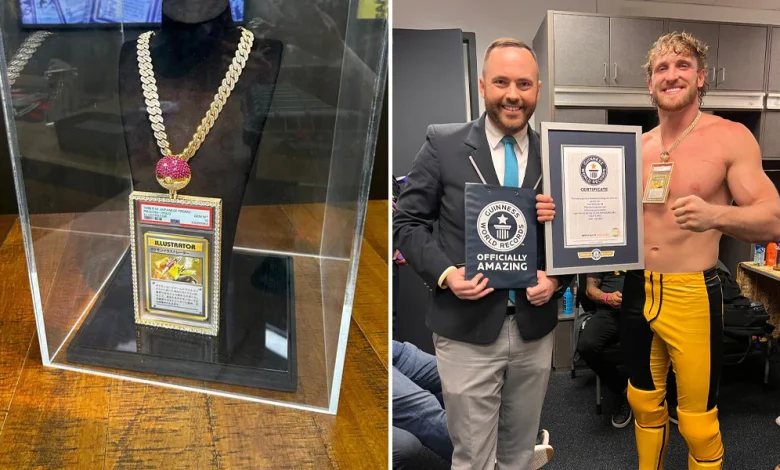 Logan Paul's rare Pokemon card becomes most expensive ever sold in record-setting auction