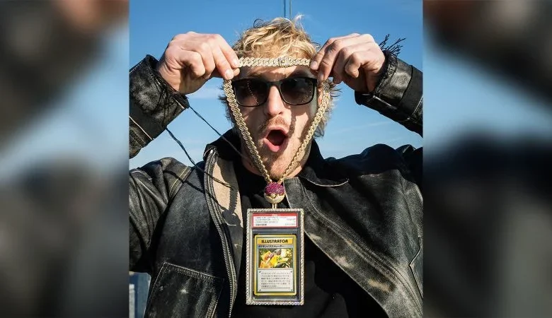 Logan Paul’s ‘holy grail’ of Pokémon cards sells for $16.5 million, with a diamond necklace thrown in