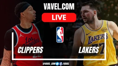 Los Angeles Clippers vs Los Angeles Lakers LIVE Score Updates in NBA Game