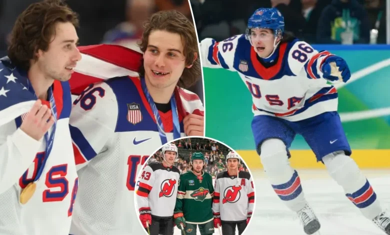 Luke Hughes was 'in shock' after brother Jack's 2026 Olympic success