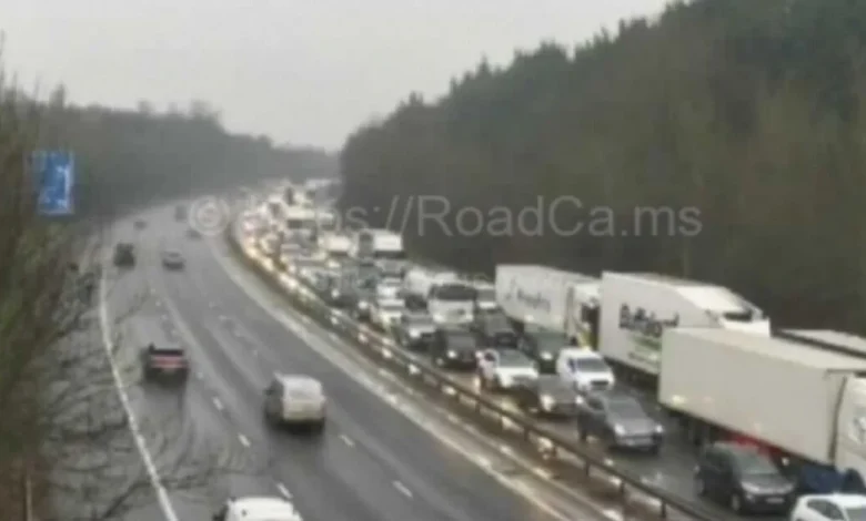 M11 traffic LIVE: Chaos as major 'multi-vehicle crash' sparks huge 60-minute delays