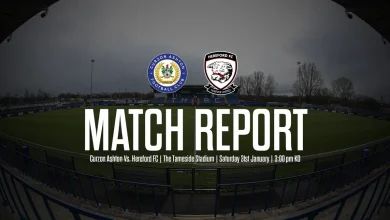 MATCH REPORT: Curzon Ashton 2-1 Hereford FC