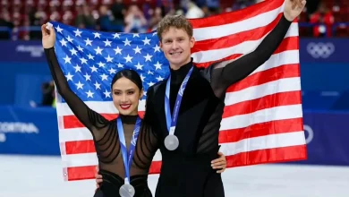 Madison Chock, Evan Bates say they thought they secured gold amid controversial ice dancing scores