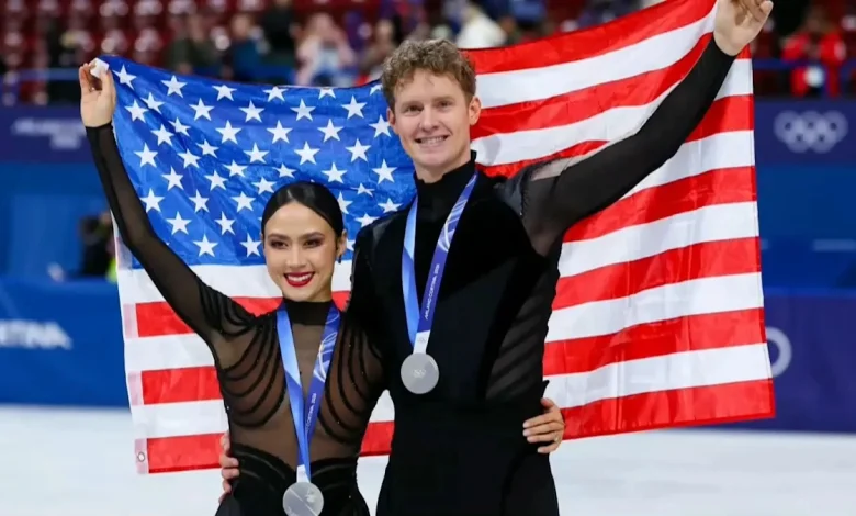 Madison Chock, Evan Bates say they thought they secured gold amid controversial ice dancing scores
