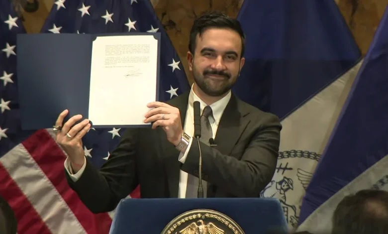 Mamdani signs executive order to protect New Yorkers from "abusive immigration enforcement"
