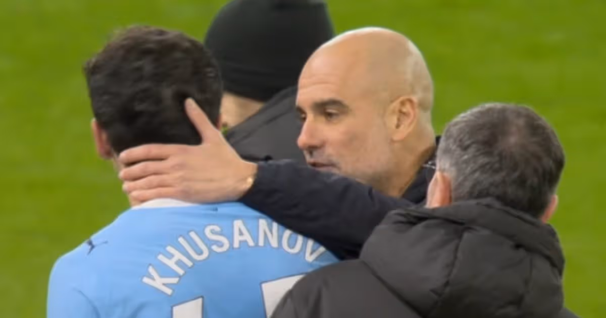 Man City star suffered off with concussion sub after sickening head injury