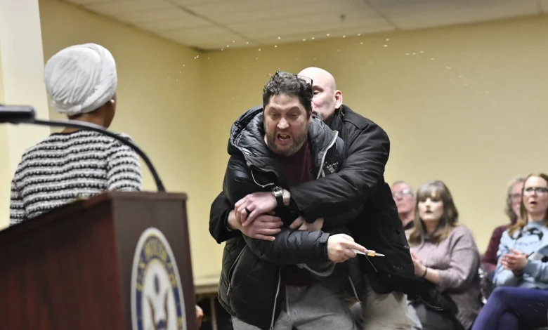 Man accused of assault on Rep. Ilhan Omar to remain in jail - MPR News