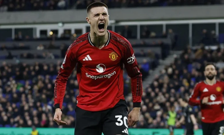 Manchester United blijft goed presteren onder interim-coach Carrick; winst op Everton