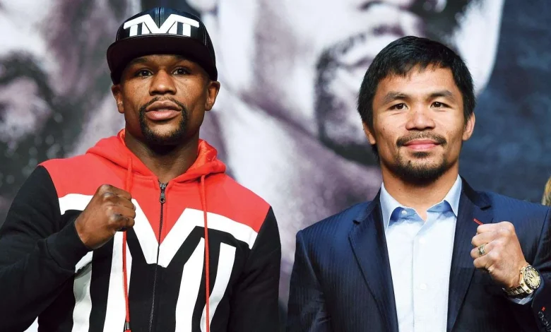 Manny Pacquiao announces the weight he wants for Mayweather rematch