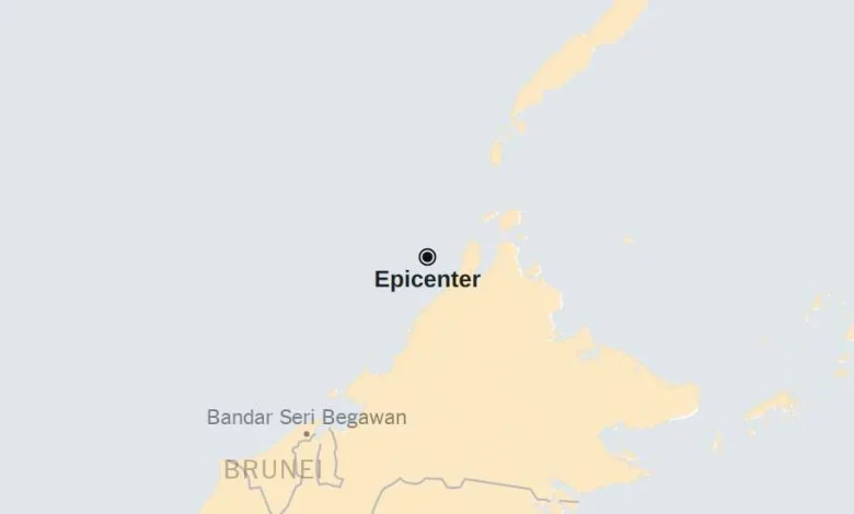 Map: 7.1-Magnitude Earthquake Shakes the South China Sea