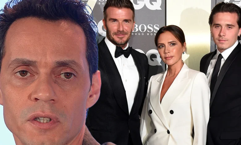 Marc Anthony Addresses Beckham Family Feud