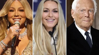 Mariah Carey, Armani Tribute, Political Tension