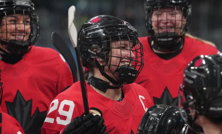 Marie-Philip Poulin ties Wickenheiser as Canada’s all-time leading Olympic goal scorer