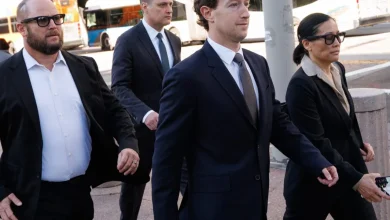 Mark Zuckerberg’s entourage threatened with contempt for wearing Meta AI glasses into a no-recording courtroom