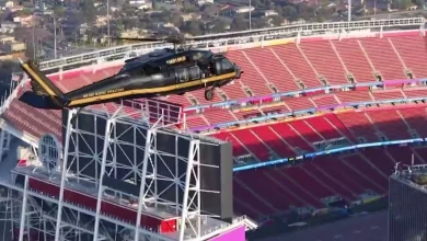 Massive security operation underway for Super Bowl LX