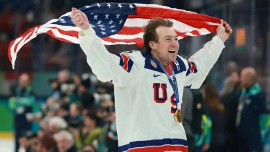 McAvoy says wife, son, whole family played big part in him winning gold medal with U.S.