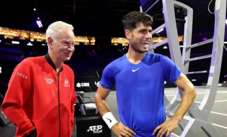 McEnroe confesses his preference for Alcaraz: "He is probably my favorite player"