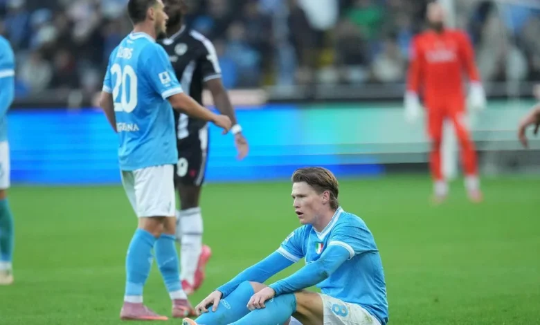 McTominout: Scott non recupera dall’infortunio e salterà la sfida tra Napoli e Roma