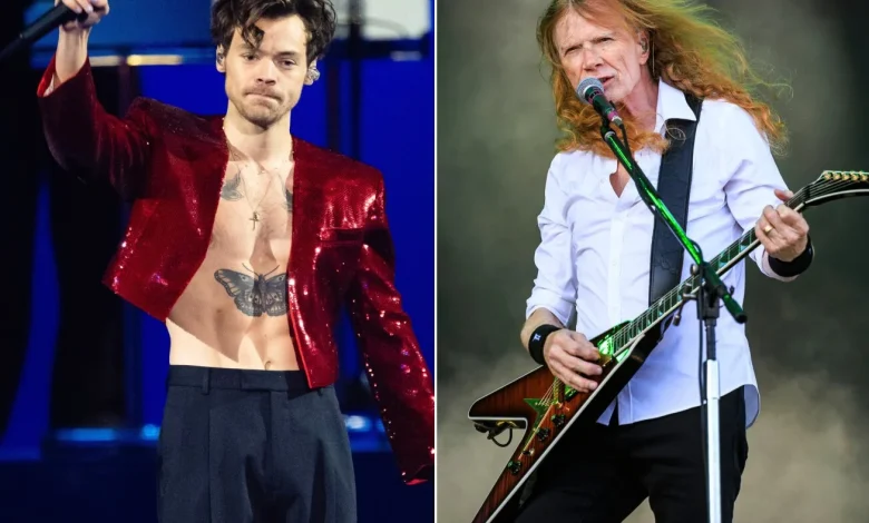 Megadeth and Harry Styles rule the Billboard charts : NPR