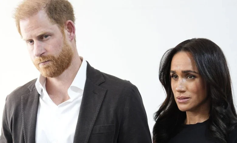 Meghan Markle's mask slips with Harry after Sussexes 'outdo' William and Kate | TV & Radio | Showbiz & TV