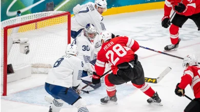 Meier scores twice, Switzerland defeats France in Group A opener