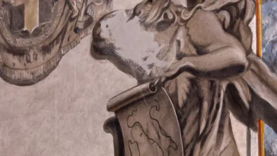 Meloni-look-alike angel removed from Rome church after brief viral moment