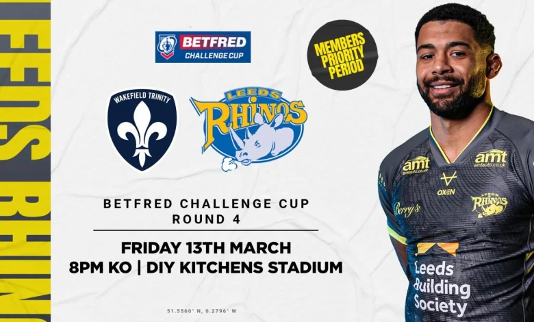 Member’s Priority Access for Betfred Challenge Cup