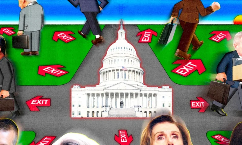 Members of Congress are fleeing the job at a historically high rate