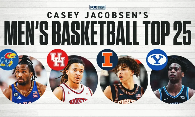 Men's College Basketball Rankings: Purdue, Kansas, UNC Moving Up in Top 25