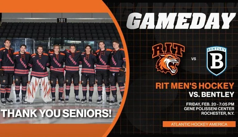 Men's Hockey hosts Bentley on Senior Night