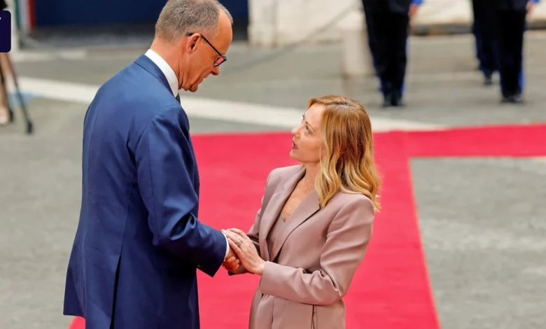 Merz und Meloni: Warum sich Deutschland an Italien annähert