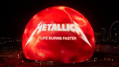 Metallica announces ‘Life Burns Faster’ residency at Sphere in Las Vegas
